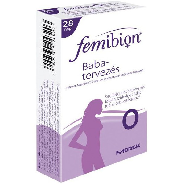 Femibion 0 babatervezes tabletta 28x